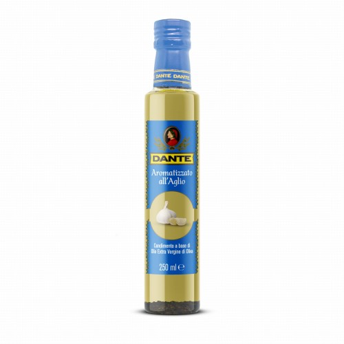Przejdź do produktu CZOSNKOWA OLIWA Z OLIWEK EXTRA VIRGIN DANTE 250 ml