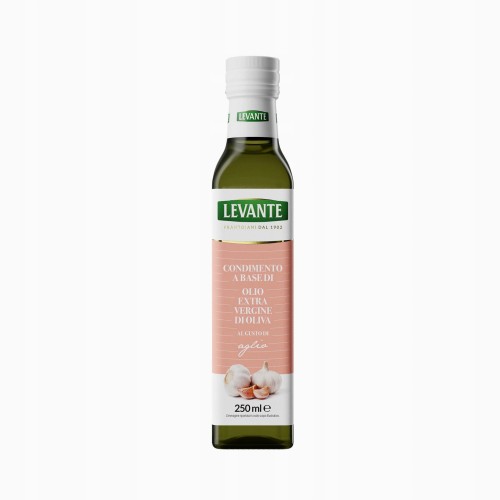 Przejdź do produktu CZOSNKOWA OLIWA EXTRA VIRGIN LEVANTE 250ml