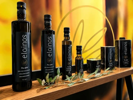 Oliwa z Oliwek Grecka Extra Virgin Elainos Pure Gold butelka 500 ml