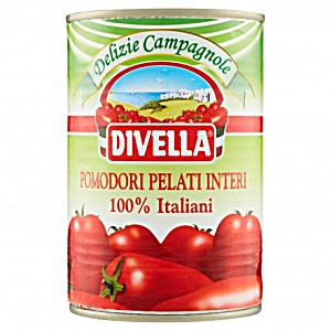 Przejdź do produktu POMIDORY PELATI 400g DIVELLA